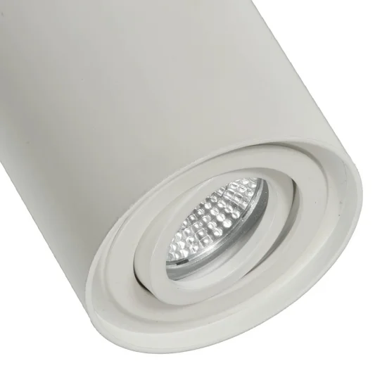 FOCO DE SUPERFICIE BASCULANTE BLANCO GU10 REDONDO 2