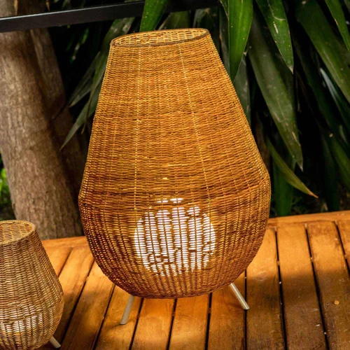 LÁMPARA DE PIE EXTERIOR SAONA 70 CABLE JUTE IN & OUT LÁMPARA DE PIE EXTERIOR SAONA 70 CABLE JUTE IN & OUT