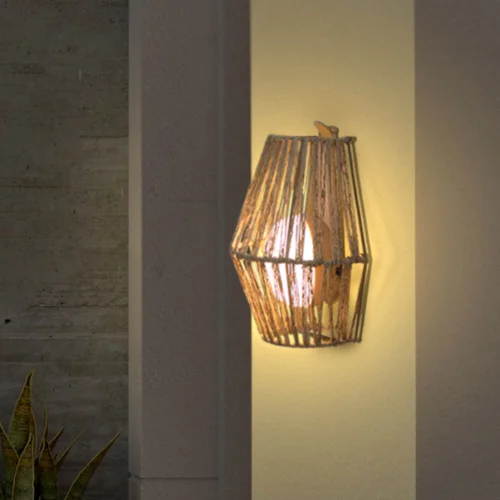 BOMBILLA PORTÁTIL 9W RECARGABLE BEIGE CHERRY