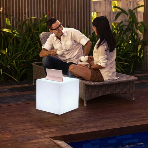 LÁMPARA EXTERIOR CUBY 45 CABLE LUZ FRÍA