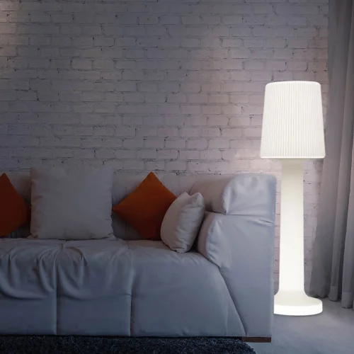 LÁMPARA DE PIE EXTERIOR CARMEN 110 CABLE LUZ FRÍA