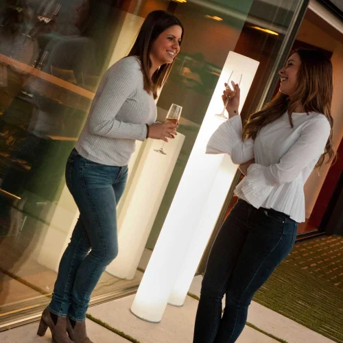 LÁMPARA DE PIE EXTERIOR FITY 100 CABLE LUZ FRÍA