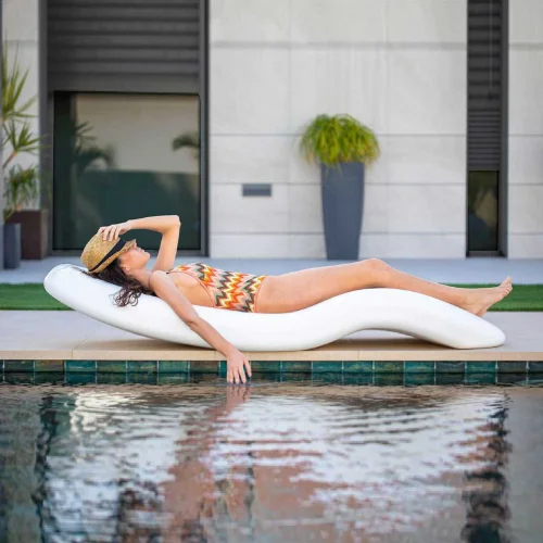 MESA EXTERIOR ACAI COLOR BLANCO 60