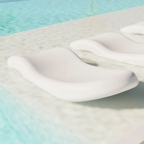 MESA EXTERIOR ACAI COLOR BLANCO 60