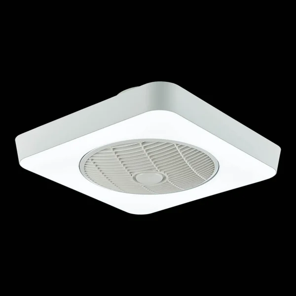 PLAFÓN VENTILADOR LED 40 W REGULABLE WI FI BLANCO TULIPAN
