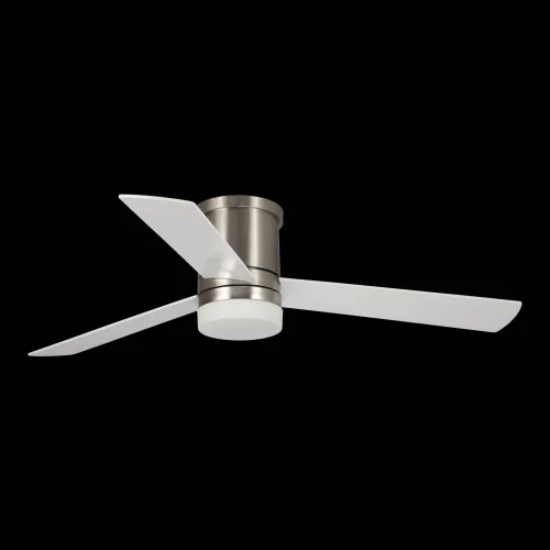 VENTILADOR DE TECHO LED 18 W REGULABLE NÍQUEL SATINADO NAYSA