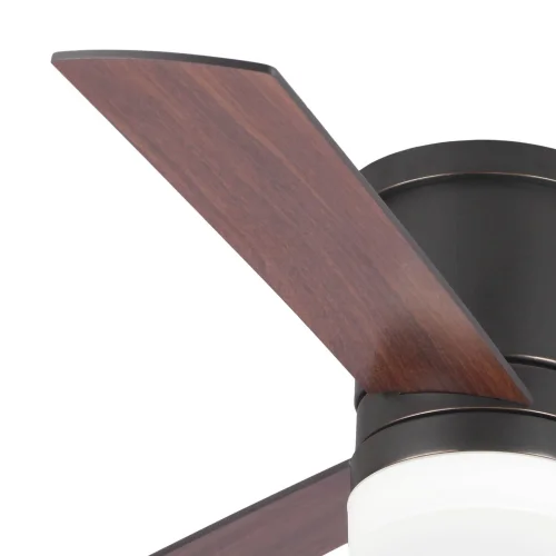 VENTILADOR DE TECHO LED 18 W REGULABLE MARRÓN NAYSA