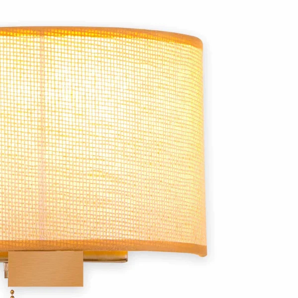 APLIQUE DE PARED RATTÁN E27 SAMANTHA