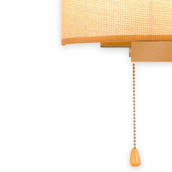 APLIQUE DE PARED RATTÁN E27 SAMANTHA