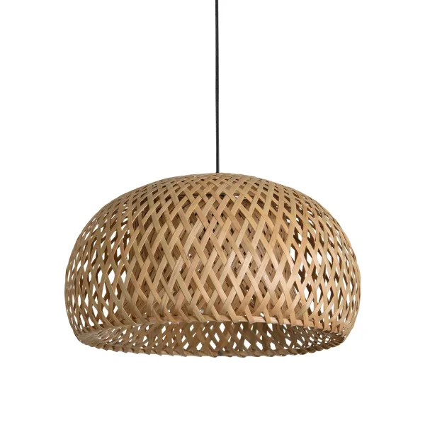 LÁMPARA DE TECHO BAMBÚ PEQUEÑA E27 KAWENA
