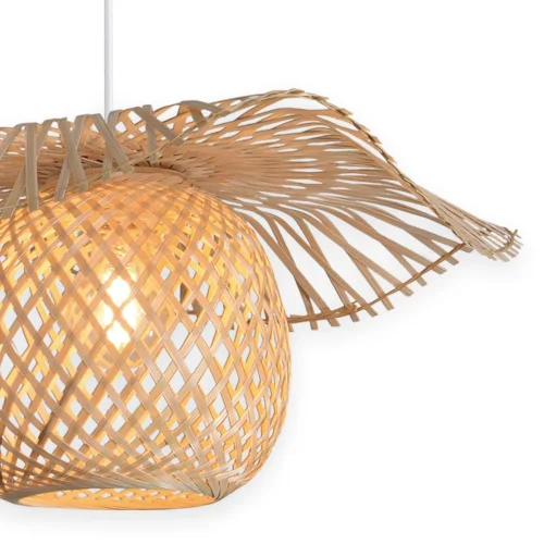 LÁMPARA DE TECHO BAMBÚ PEQUEÑA E27 NALANI LÁMPARA DE TECHO BAMBÚ PEQUEÑA E27 NALANI