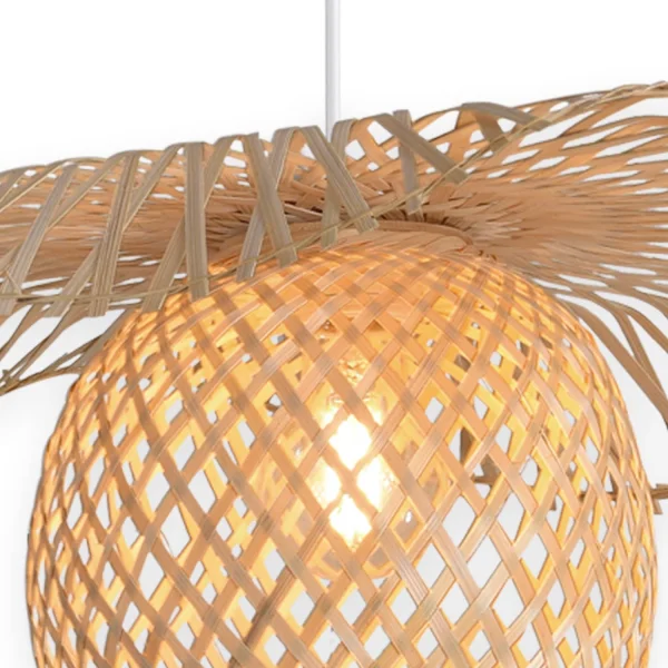 LÁMPARA DE TECHO BAMBÚ PEQUEÑA E27 NALANI LÁMPARA DE TECHO BAMBÚ PEQUEÑA E27 NALANI