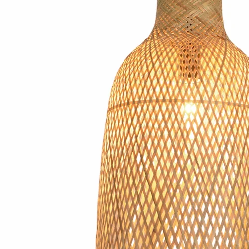 LÁMPARA DE TECHO BAMBÚ PEQUEÑA E27 IKAIA