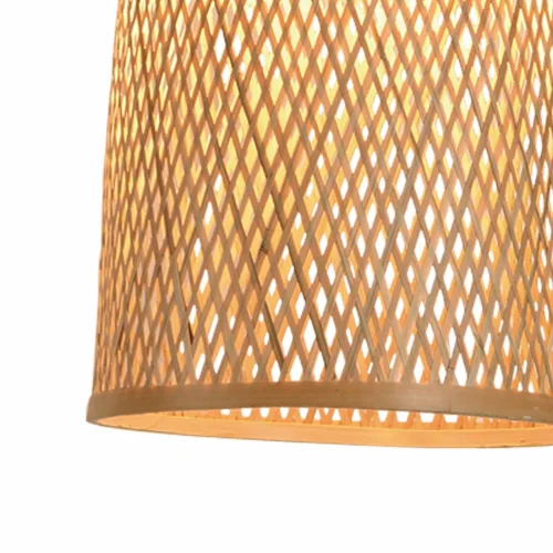 LÁMPARA DE TECHO BAMBÚ PEQUEÑA E27 IKAIA