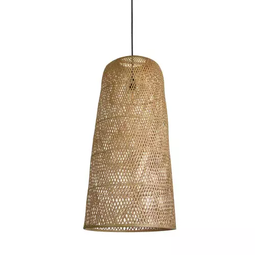 LÁMPARA DE TECHO BAMBÚ MEDIANA E27 MOANA