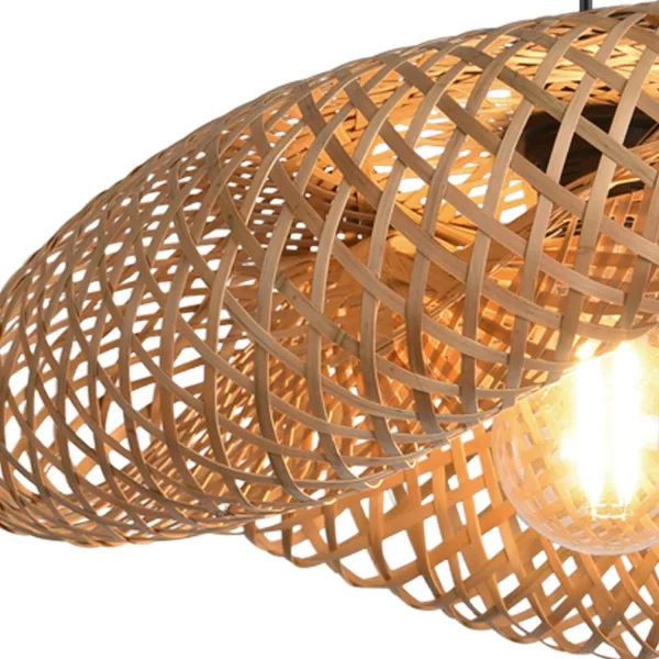 LÁMPARA DE TECHO BAMBÚ PEQUEÑA E27 KALENA LÁMPARA DE TECHO BAMBÚ PEQUEÑA E27 KALENA