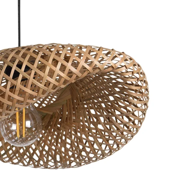 LÁMPARA DE TECHO BAMBÚ PEQUEÑA E27 KALENA LÁMPARA DE TECHO BAMBÚ PEQUEÑA E27 KALENA