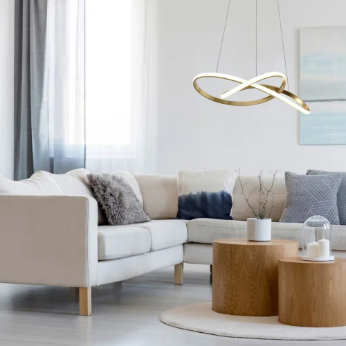 LÁMPARA DE TECHO LED 45W 4000K REGULABLE INTENSIDAD ORO OLIMPO