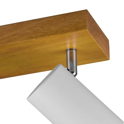 FOCO GRAFTON DE 2 LUCES MARRÓN CLARO BLANCO FOCO GRAFTON DE 2 LUCES MARRÓN CLARO BLANCO