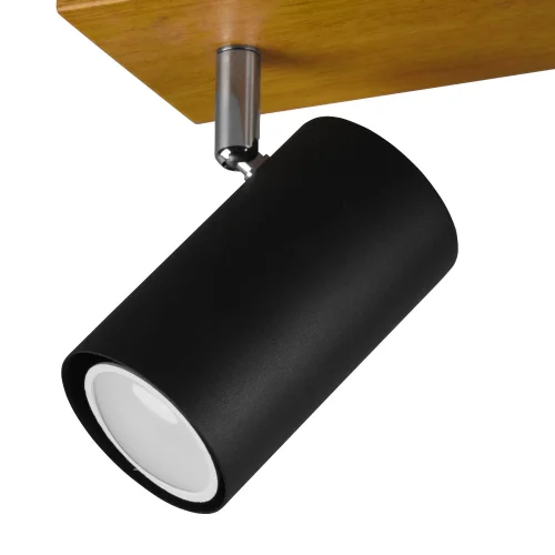 FOCO GRAFTON DE 2 LUCES MARRÓN CLARO NEGRO FOCO GRAFTON DE 2 LUCES MARRÓN CLARO NEGRO