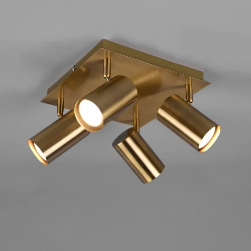 PLAFÓN DE TECHO GRAFTON 4 LUCES LATÓN ANTIGUO PLAFÓN DE TECHO GRAFTON 4 LUCES LATÓN ANTIGUO