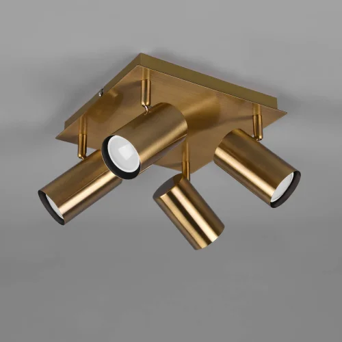 PLAFÓN DE TECHO GRAFTON 4 LUCES LATÓN ANTIGUO PLAFÓN DE TECHO GRAFTON 4 LUCES LATÓN ANTIGUO