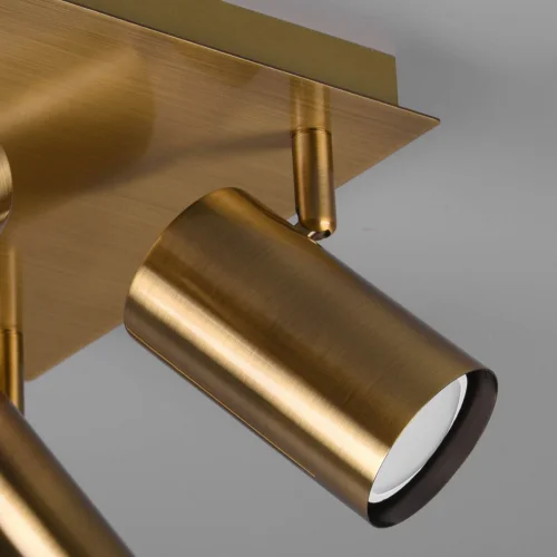 PLAFÓN DE TECHO GRAFTON 4 LUCES LATÓN ANTIGUO PLAFÓN DE TECHO GRAFTON 4 LUCES LATÓN ANTIGUO