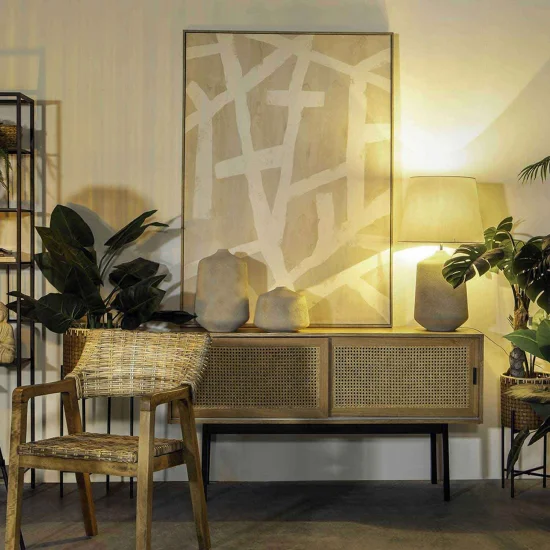 APARADOR REJILLA CON PUERTAS CORREDERAS GRETEL 2