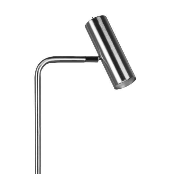 LÁMPARA DE PIE GRAFTON NÍQUEL MATE LÁMPARA DE PIE GRAFTON NÍQUEL MATE