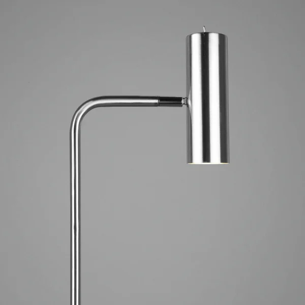 LÁMPARA DE PIE GRAFTON NÍQUEL MATE LÁMPARA DE PIE GRAFTON NÍQUEL MATE