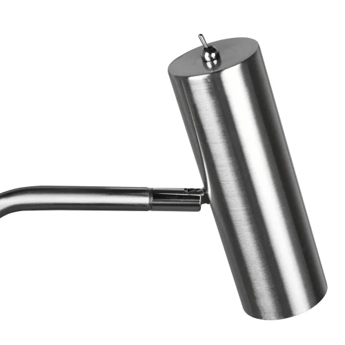 LÁMPARA DE PIE GRAFTON NÍQUEL MATE LÁMPARA DE PIE GRAFTON NÍQUEL MATE