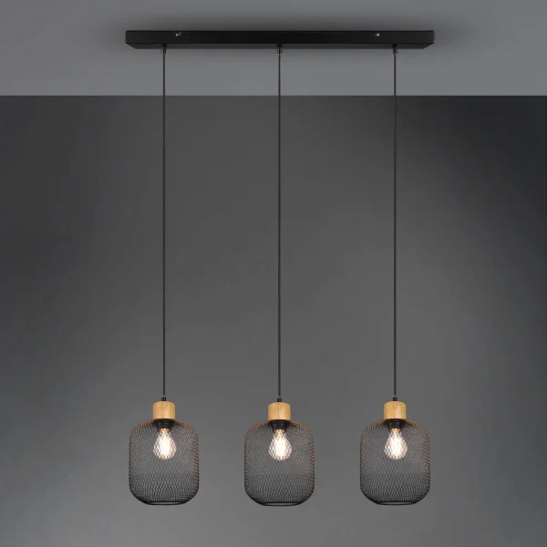 LÁMPARA DE TECHO 3 LUCES E27 BECCA