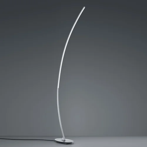 LÁMPARA DE PIE LED THEODOR 11W 3000K ALUMINIO PULIDO