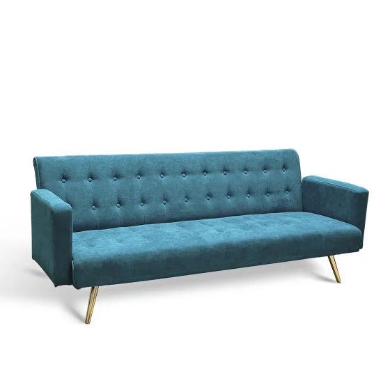 SOFÁ CAMA AZUL GINEBRA 2