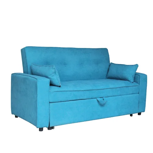SOFÁ CAMA AZUL LEXIE SOFÁ CAMA AZUL LEXIE
