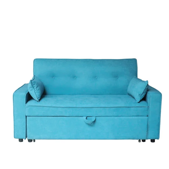 SOFÁ CAMA AZUL LEXIE