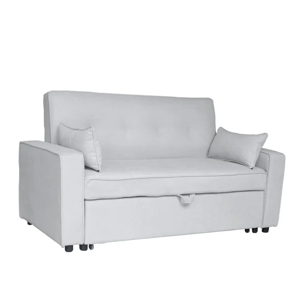 SOFÁ CAMA GRIS CLARO LEXIE SOFÁ CAMA GRIS CLARO LEXIE