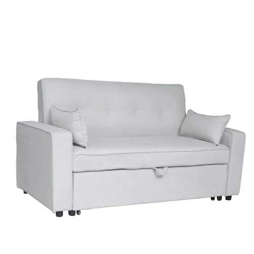 SOFÁ CAMA GRIS CLARO LEXIE SOFÁ CAMA GRIS CLARO LEXIE