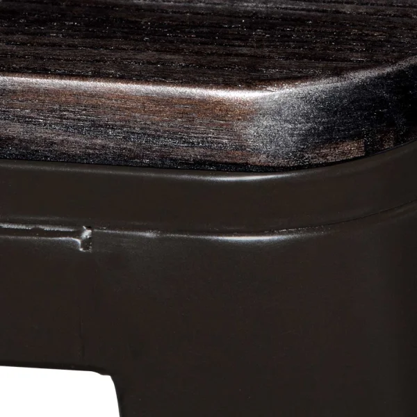 TABURETE JOSEPHINE CHOCOLATE MADERA OSCURA TABURETE JOSEPHINE CHOCOLATE MADERA OSCURA