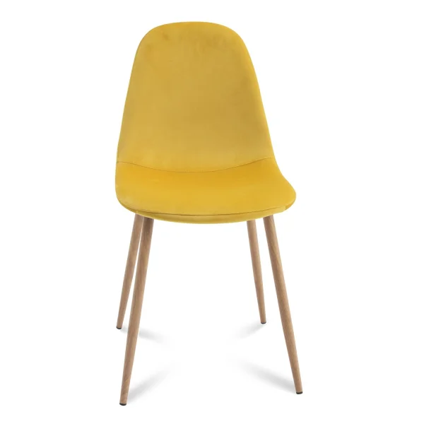 SILLA STENMARK MOSTAZA PATAS COLOR NATURAL SILLA STENMARK MOSTAZA PATAS COLOR NATURAL