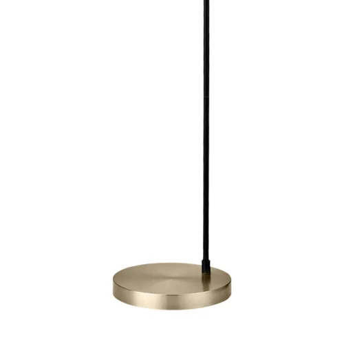 LÁMPARA DE PIE NEGRO/CUERO E14 FILOMENA LÁMPARA DE PIE NEGRO/CUERO E14 FILOMENA