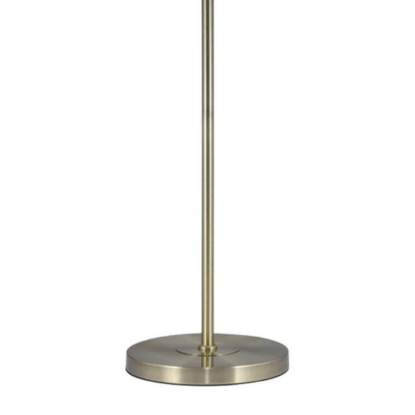 LÁMPARA DE PIE SIN PANTALLA CUERO VERONA