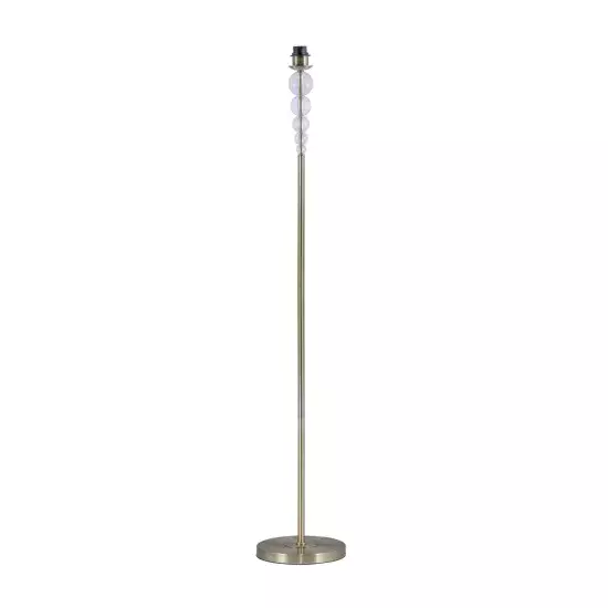 LÁMPARA DE PIE SIN PANTALLA CUERO VERONA