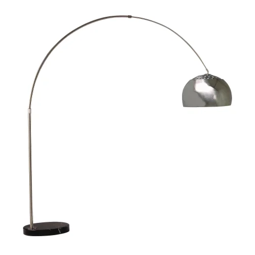 LÁMPARA DE PIE MÁRMOL CROMO MILSA