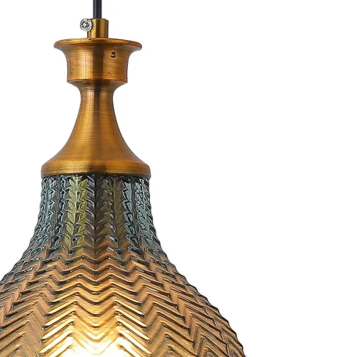 LÁMPARA DE TECHO CRISTAL AZUL Ø 19 CM ROGAN LÁMPARA DE TECHO CRISTAL AZUL Ø 19 CM ROGAN