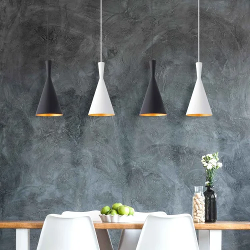 LÁMPARA DE TECHO ACERO NEGRA Ø 18,5 CM ODELL LÁMPARA DE TECHO ACERO NEGRA Ø 18,5 CM ODELL