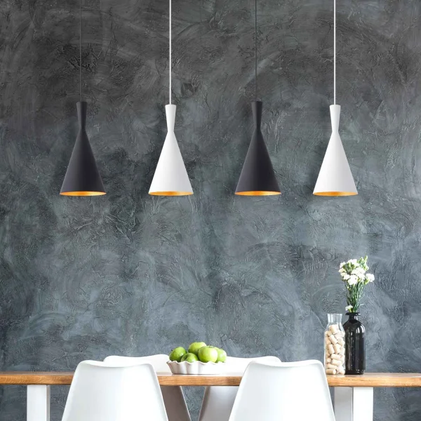 LÁMPARA DE TECHO ACERO BLANCA Ø 18,5 CM ODELL