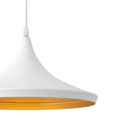 LÁMPARA DE TECHO ACERO BLANCA Ø 36 CM ODELL LÁMPARA DE TECHO ACERO BLANCA Ø 36 CM ODELL