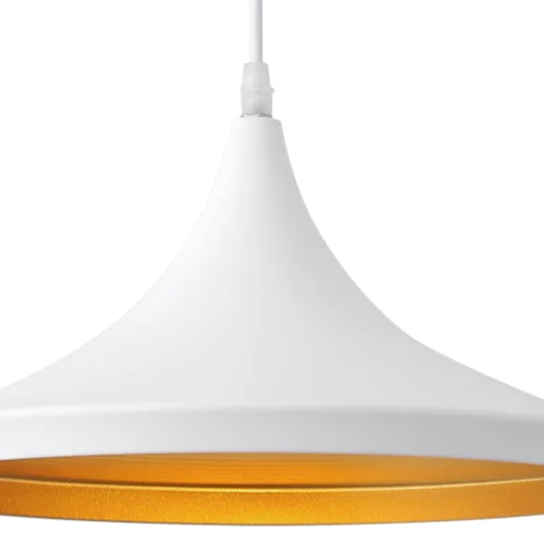 LÁMPARA DE TECHO ACERO BLANCA Ø 36 CM ODELL LÁMPARA DE TECHO ACERO BLANCA Ø 36 CM ODELL