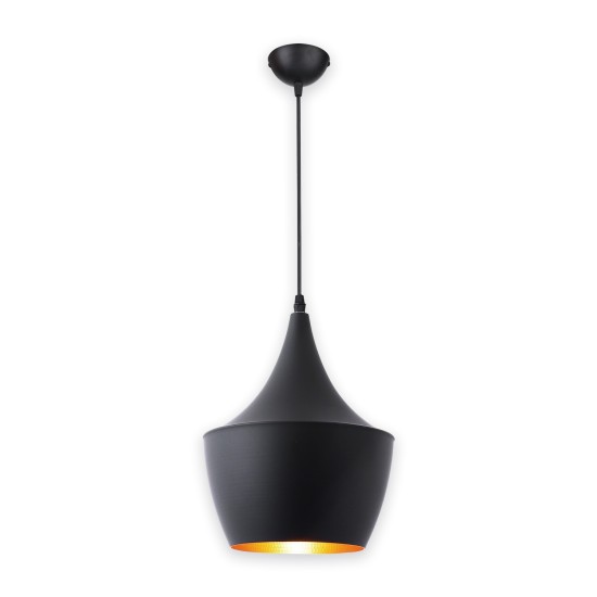 LÁMPARA DE TECHO ACERO NEGRO Ø 24 CM IRUNE 2